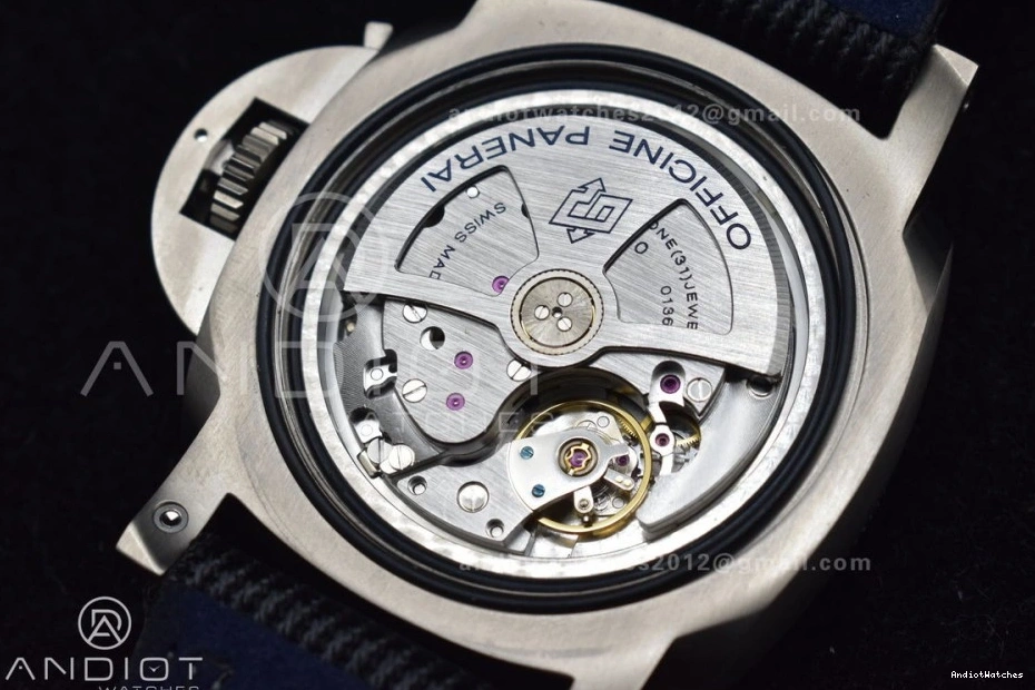 996 FastDry Black Edition Dial VSF PAM984 Strap Best Horn Black Clone Submersible Nylon Mike on P.9010 1:1 1018